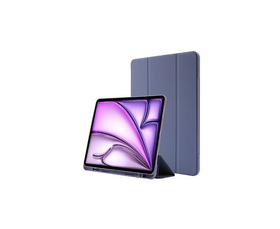 Чехол для планшета BeCover Tri Fold Hard TPU Apple iPad Air 13" M2 2024 Purple (711468), изображение 2 Чехол для планшета BeCover Tri Fold Hard TPU Apple iPad Air 13" M2 2024 Purple (711468), изображение 2