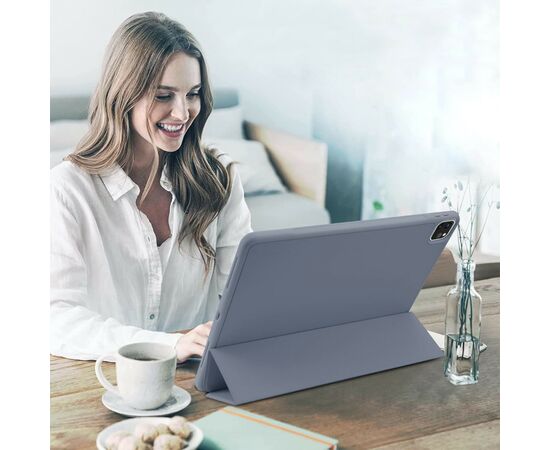 Чехол для планшета BeCover Tri Fold Hard TPU Apple iPad Air 13" M2 2024 Purple (711468), изображение 5 Чехол для планшета BeCover Tri Fold Hard TPU Apple iPad Air 13" M2 2024 Purple (711468), изображение 5