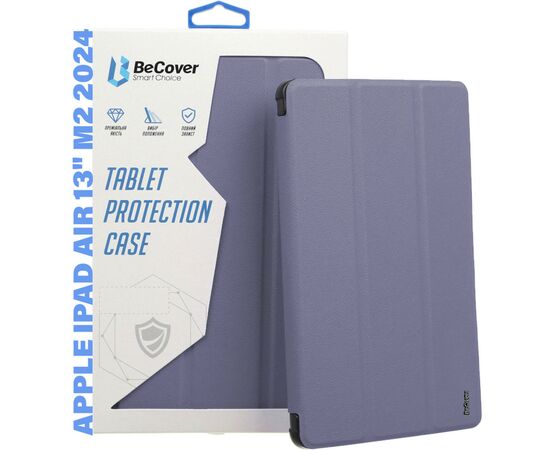 Чохол до планшета BeCover Tri Fold Hard TPU Apple iPad Air 13" M2 2024 Purple (711468)