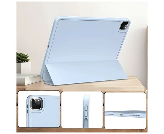 Чехол для планшета BeCover Tri Fold Hard TPU Apple iPad Pro 11 2020/2021/2022 Light Blue (711112), изображение 3
