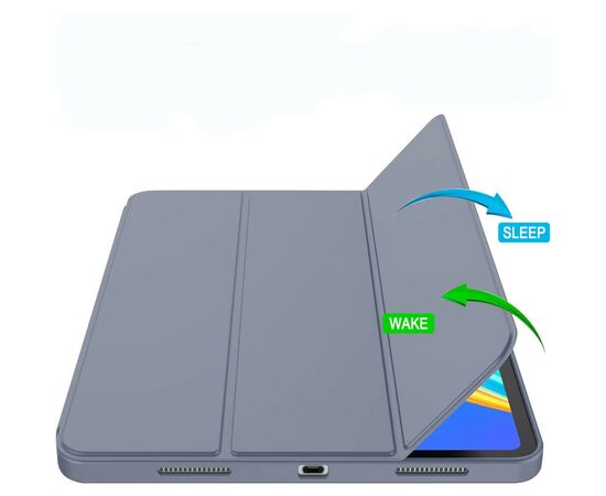 Чехол для планшета BeCover Tri Fold Hard TPU Apple iPad Pro 11 2020/2021/2022 Purple (711114), изображение 5 Чехол для планшета BeCover Tri Fold Hard TPU Apple iPad Pro 11 2020/2021/2022 Purple (711114), изображение 5