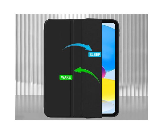 Чехол для планшета BeCover Tri Fold Hard TPU Apple iPad Pro 12.9 2020/2021/2022 Black (711115), изображение 6 Чехол для планшета BeCover Tri Fold Hard TPU Apple iPad Pro 12.9 2020/2021/2022 Black (711115), изображение 6