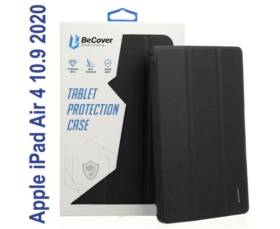Чехол для планшета BeCover Tri Fold Hard TPU Apple iPad Air 4 10.9 2020/2022 Black (706749) (706749)