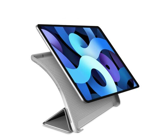 Чехол для планшета BeCover Tri Fold Soft TPU Silicone Apple iPad Air (4/5) 2020/2022 10.9" Gray (711132), изображение 3 Чехол для планшета BeCover Tri Fold Soft TPU Silicone Apple iPad Air (4/5) 2020/2022 10.9" Gray (711132), изображение 3