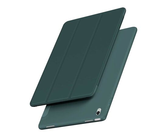 Чехол для планшета BeCover Tri Fold Soft TPU Silicone Apple iPad Air 11" M2 2024 Dark Green (711406), изображение 3 Чехол для планшета BeCover Tri Fold Soft TPU Silicone Apple iPad Air 11" M2 2024 Dark Green (711406), изображение 3