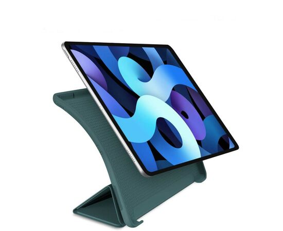 Чехол для планшета BeCover Tri Fold Soft TPU Silicone Apple iPad Air 11" M2 2024 Dark Green (711406), изображение 4 Чехол для планшета BeCover Tri Fold Soft TPU Silicone Apple iPad Air 11" M2 2024 Dark Green (711406), изображение 4