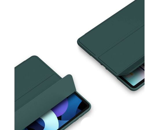Чехол для планшета BeCover Tri Fold Soft TPU Silicone Apple iPad Air 11" M2 2024 Dark Green (711406), изображение 5 Чехол для планшета BeCover Tri Fold Soft TPU Silicone Apple iPad Air 11" M2 2024 Dark Green (711406), изображение 5