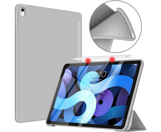 Чехол для планшета BeCover Tri Fold Soft TPU Silicone Apple iPad Air 11" M2 2024 Gray (711408), изображение 2 Чехол для планшета BeCover Tri Fold Soft TPU Silicone Apple iPad Air 11" M2 2024 Gray (711408), изображение 2
