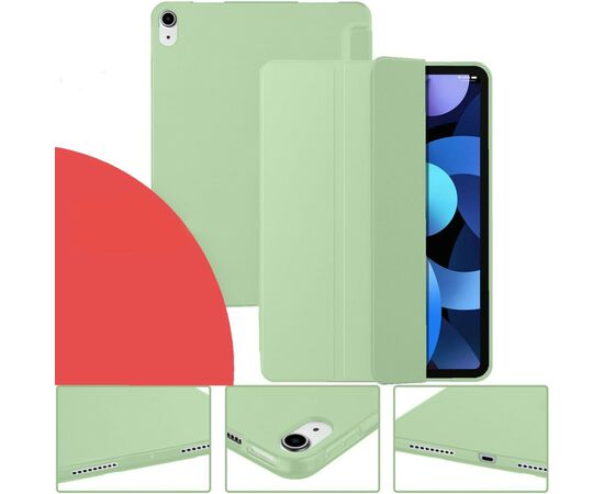 Чехол для планшета BeCover Tri Fold Soft TPU Silicone Apple iPad Air 11" M2 2024 Green (711407), изображение 3 Чехол для планшета BeCover Tri Fold Soft TPU Silicone Apple iPad Air 11" M2 2024 Green (711407), изображение 3