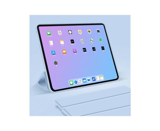Чехол для планшета BeCover Tri Fold Soft TPU Silicone Apple iPad Air 11" M2 2024 Light Blue (711409), изображение 5 Чехол для планшета BeCover Tri Fold Soft TPU Silicone Apple iPad Air 11" M2 2024 Light Blue (711409), изображение 5