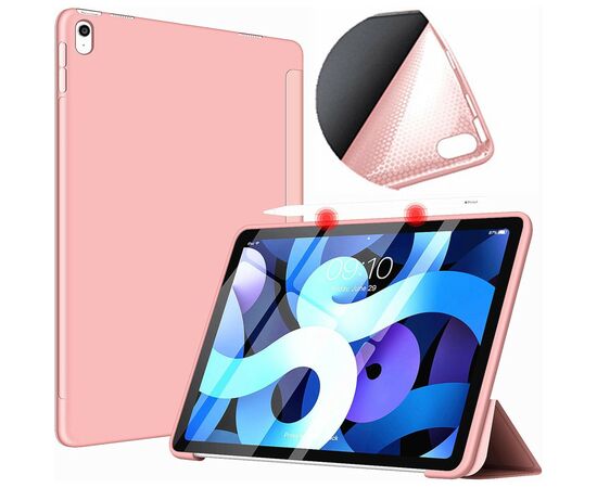 Чехол для планшета BeCover Tri Fold Soft TPU Silicone Apple iPad Air 11" M2 2024 Pink (711410), изображение 2 Чехол для планшета BeCover Tri Fold Soft TPU Silicone Apple iPad Air 11" M2 2024 Pink (711410), изображение 2