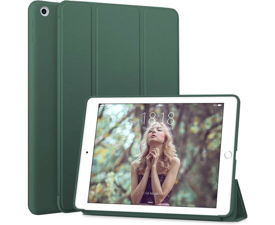 Чехол для планшета BeCover Tri Fold Soft TPU Silicone Apple iPad Air 4 10.9 2020/2021 Dark Green (706870) (706870), изображение 2 Чехол для планшета BeCover Tri Fold Soft TPU Silicone Apple iPad Air 4 10.9 2020/2021 Dark Green (706870) (706870), изображение 2