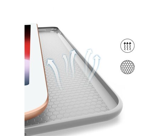 Чехол для планшета BeCover Tri Fold Soft TPU Silicone Apple iPad Air 4 10.9 2020/2021 Gray (706872) (706872), изображение 3 Чехол для планшета BeCover Tri Fold Soft TPU Silicone Apple iPad Air 4 10.9 2020/2021 Gray (706872) (706872), изображение 3