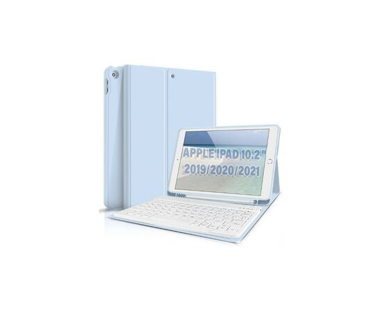 Чехол для планшета BeCover Keyboard Apple iPad 10.2 2019/2020/2021 Light Blue (711136)