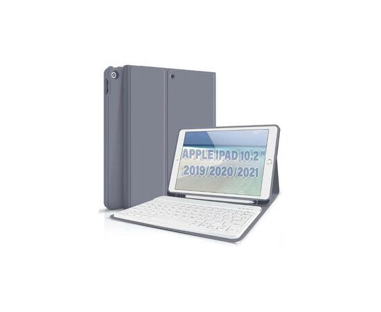 Чохол до планшета BeCover Keyboard Apple iPad 10.2 2019/2020/2021 Purple (711138)