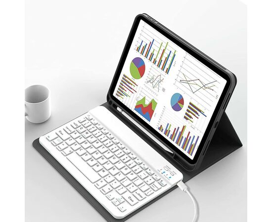 Чохол до планшета BeCover Keyboard Apple iPad 10.9" 2022 Black (711139), зображення 4 Чохол до планшета BeCover Keyboard Apple iPad 10.9" 2022 Black (711139), зображення 4