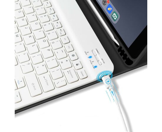 Чохол до планшета BeCover Keyboard Apple iPad 10.9" 2022 Black (711139), зображення 5 Чохол до планшета BeCover Keyboard Apple iPad 10.9" 2022 Black (711139), зображення 5