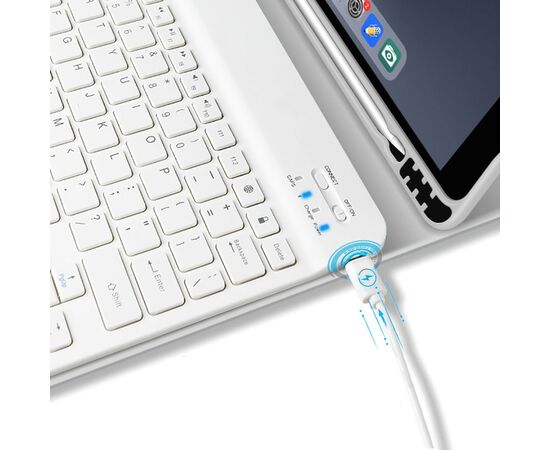 Чехол для планшета BeCover Keyboard Apple iPad 10.9" 2022 Gray (711140), изображение 5 Чехол для планшета BeCover Keyboard Apple iPad 10.9" 2022 Gray (711140), изображение 5