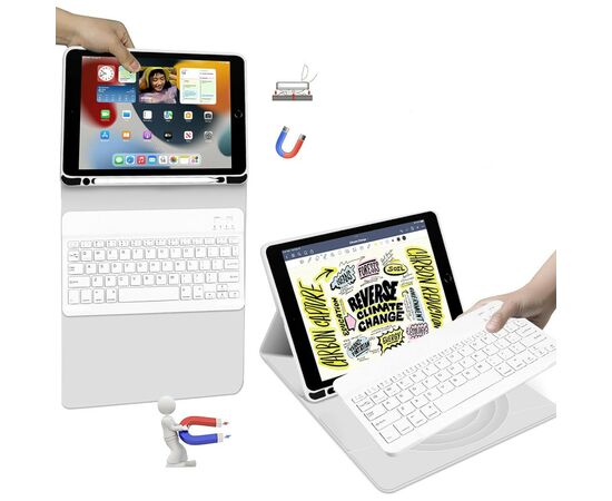 Чехол для планшета BeCover Keyboard Apple iPad 10.9" 2022 Gray (711140), изображение 6 Чехол для планшета BeCover Keyboard Apple iPad 10.9" 2022 Gray (711140), изображение 6
