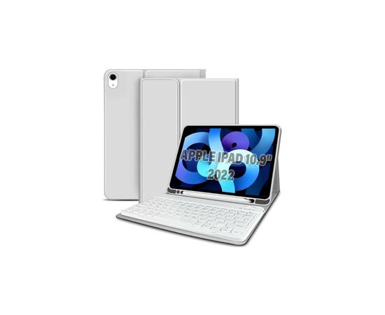 Чохол до планшета BeCover Keyboard Apple iPad 10.9" 2022 Gray (711140)