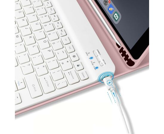 Чохол до планшета BeCover Keyboard Apple iPad 10.9" 2022 Pink (711142), зображення 5 Чохол до планшета BeCover Keyboard Apple iPad 10.9" 2022 Pink (711142), зображення 5