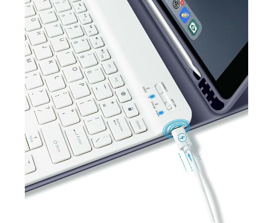 Чохол до планшета BeCover Keyboard Apple iPad 10.9" 2022 Purple (711143), зображення 5 Чохол до планшета BeCover Keyboard Apple iPad 10.9" 2022 Purple (711143), зображення 5