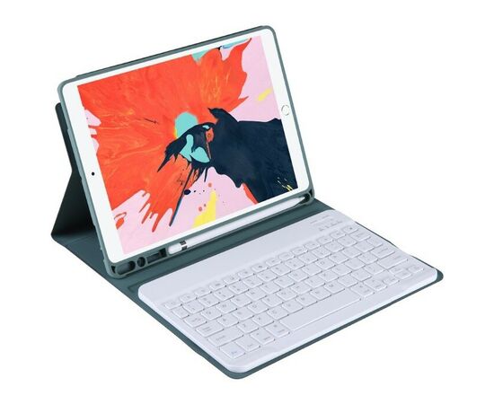 Чехол для планшета BeCover Keyboard Apple iPad Air 11" M2 2024 Dark Green (711395), изображение 5 Чехол для планшета BeCover Keyboard Apple iPad Air 11" M2 2024 Dark Green (711395), изображение 5