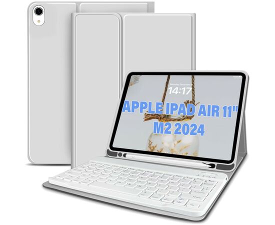 Чехол для планшета BeCover Keyboard Apple iPad Air 11" M2 2024 Gray (711396)
