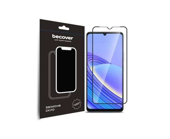 Стекло защитное BeCover TCL 40 SE (T610K2) Black (711380)