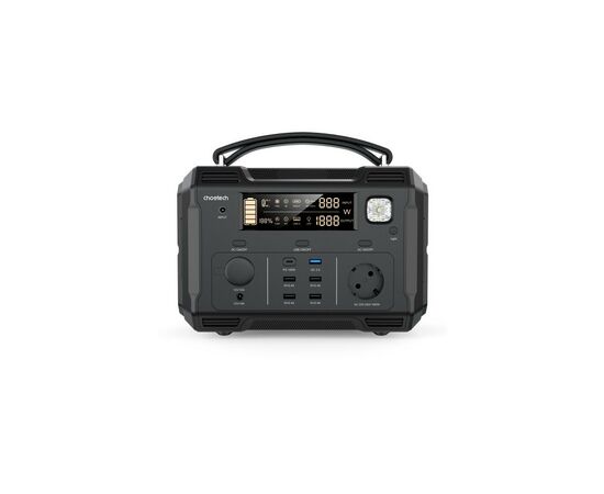 Зарядна станція Choetech BS004-EU-BK, 500W (BS004-EU-BK), зображення 3 Зарядна станція Choetech BS004-EU-BK, 500W (BS004-EU-BK), зображення 3