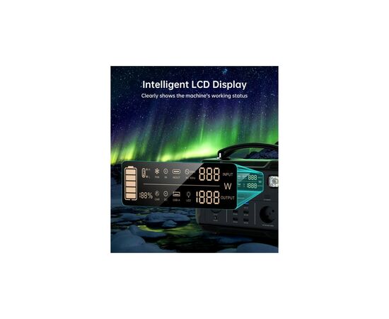 Зарядна станція Choetech BS004-EU-BK, 500W (BS004-EU-BK), зображення 9 Зарядна станція Choetech BS004-EU-BK, 500W (BS004-EU-BK), зображення 9