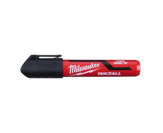 Маркер Milwaukee для будмайданчика INKZALL, великий (L), чорний (4932471555)