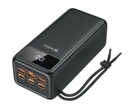 Батарея универсальная Sandberg 50000mAh 130W PD, 3хUSB 3xType-C LED 2W (420-75)