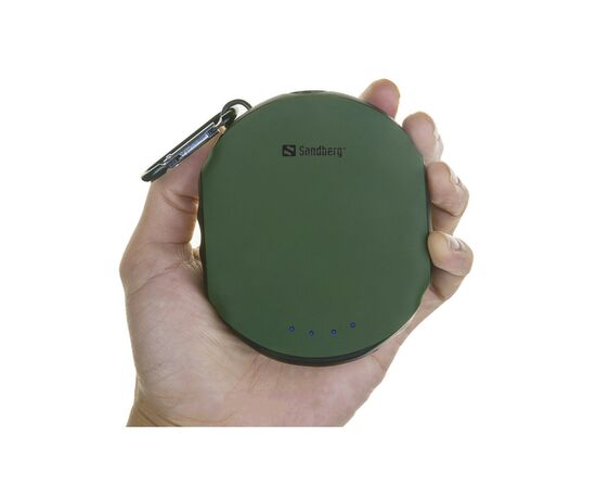 Батарея универсальная Sandberg 10000mAh, Survivor, USB*2, мини-компас, мини-фонарик (420-60), изображение 3 Батарея универсальная Sandberg 10000mAh, Survivor, USB*2, мини-компас, мини-фонарик (420-60), изображение 3