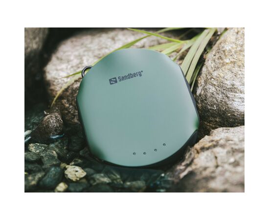 Батарея универсальная Sandberg 10000mAh, Survivor, USB*2, мини-компас, мини-фонарик (420-60), изображение 4 Батарея универсальная Sandberg 10000mAh, Survivor, USB*2, мини-компас, мини-фонарик (420-60), изображение 4