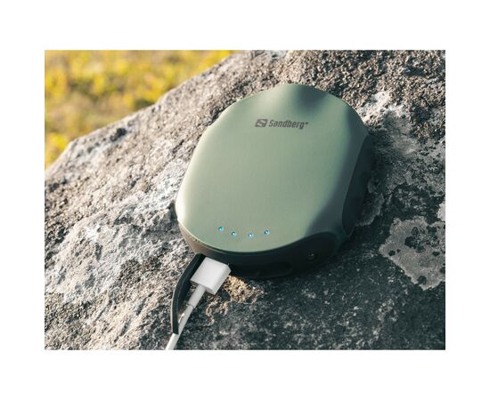 Батарея универсальная Sandberg 10000mAh, Survivor, USB*2, мини-компас, мини-фонарик (420-60), изображение 5 Батарея универсальная Sandberg 10000mAh, Survivor, USB*2, мини-компас, мини-фонарик (420-60), изображение 5
