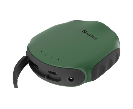 Батарея универсальная Sandberg 10000mAh, Survivor, USB*2, мини-компас, мини-фонарик (420-60)