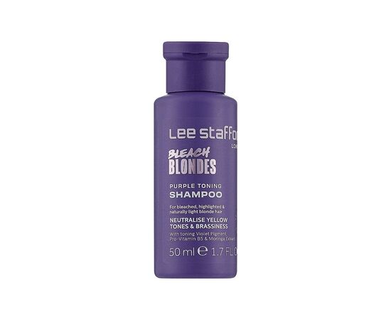 Шампунь Lee Stafford Bleach Blondes Purple Toning Shampoo 50 мл (5060282705838)