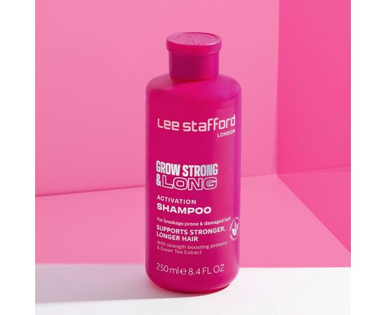 Шампунь Lee Stafford Hair Growth Activation Shampoo 250 мл (5060282703179), изображение 3 Шампунь Lee Stafford Hair Growth Activation Shampoo 250 мл (5060282703179), изображение 3