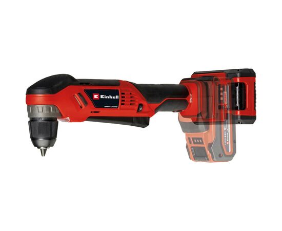 Дрель Einhell угловая TE-AD 18 Li - Solo PXC 18В, 1100 об/мин, 45Нм (без АКБ и ЗУ) (4514290), изображение 2 Дрель Einhell угловая TE-AD 18 Li - Solo PXC 18В, 1100 об/мин, 45Нм (без АКБ и ЗУ) (4514290), изображение 2