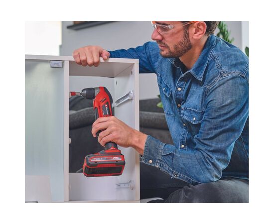 Дрель Einhell угловая TE-AD 18 Li - Solo PXC 18В, 1100 об/мин, 45Нм (без АКБ и ЗУ) (4514290), изображение 8 Дрель Einhell угловая TE-AD 18 Li - Solo PXC 18В, 1100 об/мин, 45Нм (без АКБ и ЗУ) (4514290), изображение 8