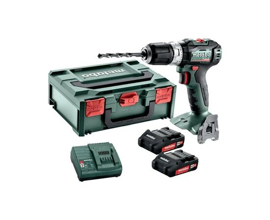 Шуруповерт Metabo SB 18 L BL Li-Power 18В, акб 2х2Ah, 25·60Нм, 0-550·0-1850об/мин, metaBOX 145 (602331500), изображение 7 Шуруповерт Metabo SB 18 L BL Li-Power 18В, акб 2х2Ah, 25·60Нм, 0-550·0-1850об/мин, metaBOX 145 (602331500), изображение 7