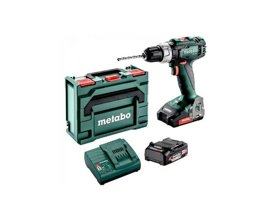 Шуруповерт Metabo SB 18 L Li-Power 18В, акб 2х2Ah, 25·50Нм, 450·1800об/мин, кейс metaBOX 145 (602317500), изображение 2 Шуруповерт Metabo SB 18 L Li-Power 18В, акб 2х2Ah, 25·50Нм, 450·1800об/мин, кейс metaBOX 145 (602317500), изображение 2