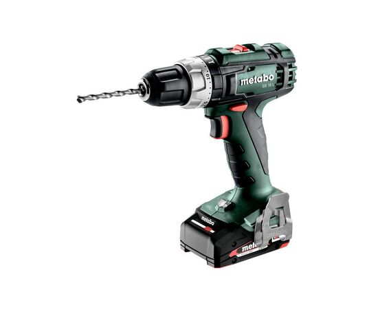 Шуруповерт Metabo SB 18 L Li-Power 18В, акб 2х2Ah, 25·50Нм, 450·1800об/мин, кейс metaBOX 145 (602317500)