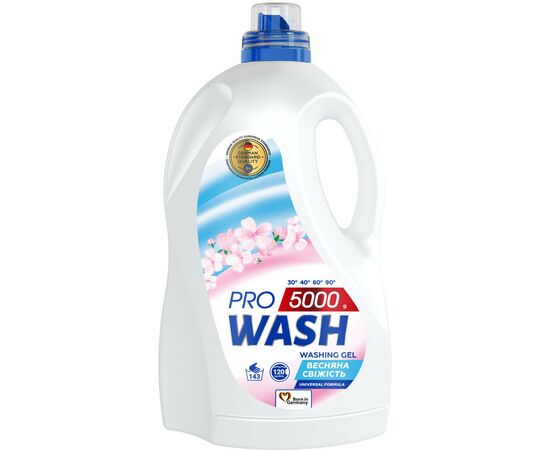Гель для прання Pro Wash Весняна свіжість 5 кг (4262396144140)