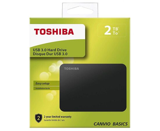 Внешний жесткий диск 2.5" 2TB Toshiba (HDTB420EK3AA), изображение 8 Внешний жесткий диск 2.5" 2TB Toshiba (HDTB420EK3AA), изображение 8