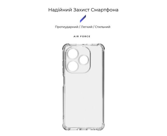 Чохол до мобільного телефона Armorstandart Air Force Infinix Smart 8 Camera cover Transparent (ARM73220), зображення 3 Чохол до мобільного телефона Armorstandart Air Force Infinix Smart 8 Camera cover Transparent (ARM73220), зображення 3