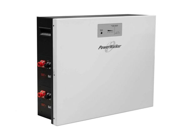 Батарея к ИБП PowerWalker LiFe Battery System 48-100, 5.12 kWh (10134063), изображение 2 Батарея к ИБП PowerWalker LiFe Battery System 48-100, 5.12 kWh (10134063), изображение 2