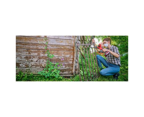 Шлифовальная машина Einhell ленточная TE-BF 18 Li - Solo PX, 18В, 2 насадки 9/13мм, сумка (без АКБ и ЗУ) (4461000), изображение 10