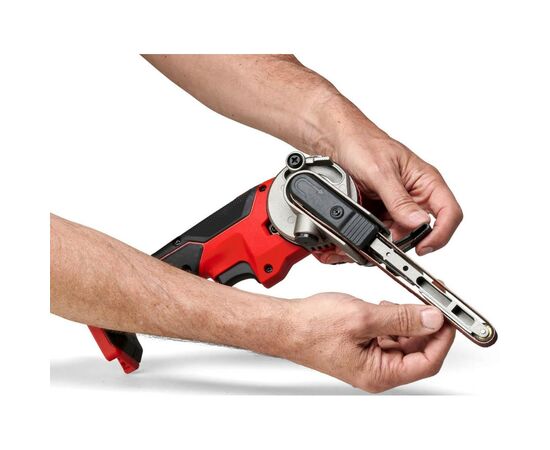 Шлифовальная машина Einhell ленточная TE-BF 18 Li - Solo PX, 18В, 2 насадки 9/13мм, сумка (без АКБ и ЗУ) (4461000), изображение 7